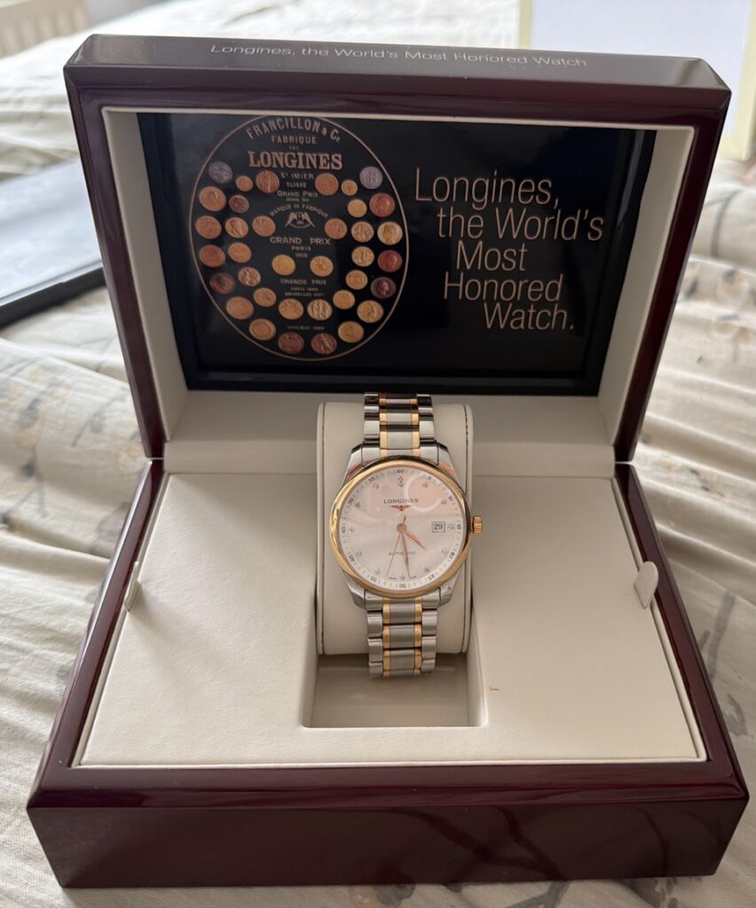 Longines Master Collection L2.793.5.77.7 Automatic Diamond Dial Box & Papers